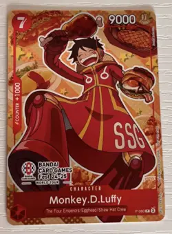 Monkey.D.Luffy (Bandai Card Games Fest 24-25) P-080 One Piece Promo English - Image 1