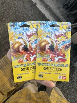 One Piece OP15 EB04 Adventure Kami Island Sleeved Booster Pack Lot Of 2 English - Image 1