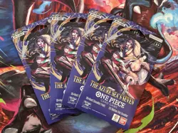One Piece The Azure Sea’s Seven Sleeved Booster Pack Lot Of 4 - Image 1