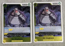 2 x One Piece Dr. Hogback Thriller Bark Pirates R OP14-110 - Image 1