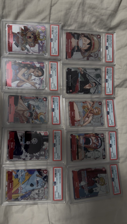 One Piece Premium Collection 25th Anniversary ALL PSA 10 English Sequential - Image 1