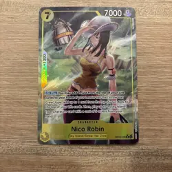 Nico Robin OP15-109 Rare Alt Art Adventure on Kami's Island One Piece TCG Eng NM - Image 1