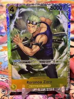 RORONOA ZORO - One Piece OP15-113 - SR Super Rare - Adventure on Kami's Island - Image 1