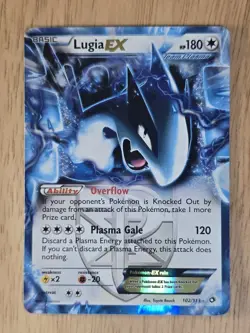 Lugia EX Team Plasma Holo Ultra Rare Card 108/135 Plasma Storm - Image 1