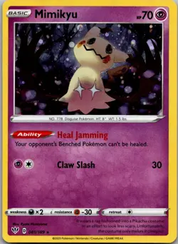 Mimikyu - (Cosmos Holo) Holo Promo Miscellaneous Cards & Products 081/189 NM - Image 1