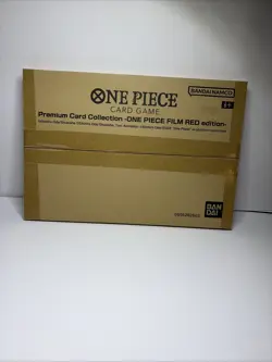 One Piece TCG Premium Card Collection Film Red Edition English SEALED - Image 1