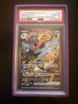 Greninja ex - Promo SV: Scarlet & Violet Promo Cards 132 NM PSA 10 - Image 1