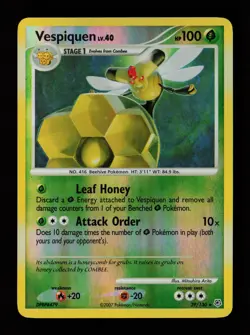 Vespiquen 39/130 Reverse Holo Rare Diamond and Pearl Pokemon Card - Image 1