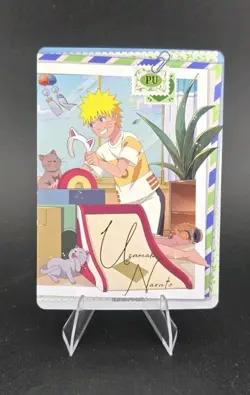 Naruto Uzumaki NRSA01-PU-006L4 Naruto Kayou Card Heavens Scroll NM English - Image 1
