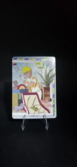 Naruto Uzumaki NRSA01-PU-006L4 Naruto Kayou Card Heavens Scroll NM English - Image 3