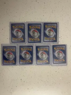 Pokemon TCG Mixed Lot 7 Cards Yveltal Golem Dewott Empoleon Meowstic - Image 2