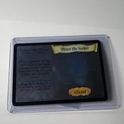 Wizards of the Coast Harry Potter Draco the Seeker Character Card 2002 - Image 1