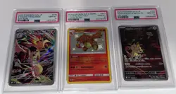 3 Psa 10 Pokemon Slabs - Image 1