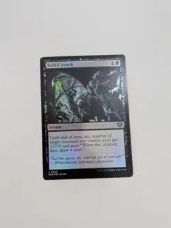 MTG - Rabid Attack (Foil) - Secrets of Strixhaven NM/M Condition - Image 1
