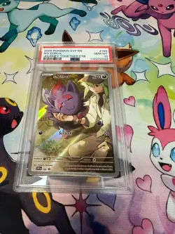 N'S ZORUA 2025 Pokemon Black Star Promo #189 PSA 10 - Image 2