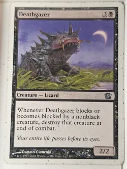 Deathgazer - (MP) 8th Edition Core Set - Magic the Gathering MTG - Image 1