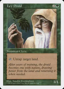 Ley Druid #308 | MTG | 5ED | REGULAR | Lіghtly Played - Image 1