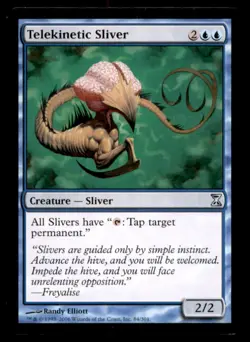 Telekinetic Sliver LP Light Play Time Spiral MTG [7228] - Image 1