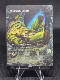 MTG Undercity Sewers (Borderless) Non-foil M 0020 Teenage Mutant Ninja Turtles - Image 1