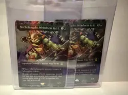 🔥Teenage Mutant Ninja Turtles MTG | Michelangelo, Wierdness to 11 | Foil 🔥 - Image 1