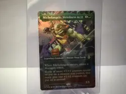 🔥Teenage Mutant Ninja Turtles MTG | Michelangelo, Wierdness to 11 | Foil 🔥 - Image 4
