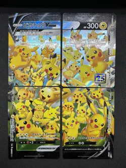 Pokemon Card Japanese Pikachu V-UNION RRR 025/028 - Image 2