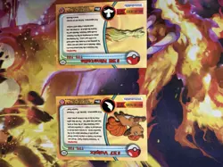 Vulpix & Ninetales - Topps Pokemon Black Logo - LP - Image 2