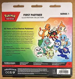 Pokemon TCG First Partner Illustration Collection Series NEW - Image 2