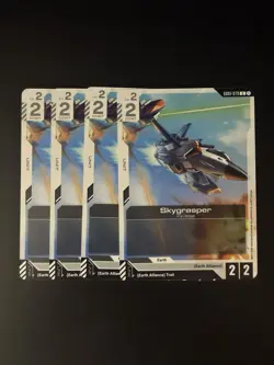 Skygrasper x4 GD01-079 Newtype Rising Gundam Card Game - Image 1