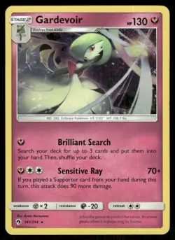 Gardevoir 141/214 (Cosmos Holo) Pokemon Near Mint - Image 1