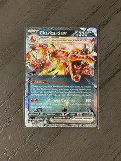 Charizard ex 125/197 Holofoil SV03: Obsidian Flames NM Pokemon - Image 1