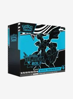 FACTORY SEALED Pokemon TCG Black Bolt Elite Trainer Box (ETB) - Image 1