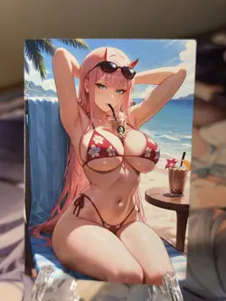 002 Darling In The Franxx Waifu Goddess Story Waifu Card - Image 1