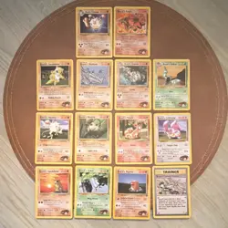 Pokemon TCG Gym Heroes Brock's Primeape/Vulpix/Sandshrew Lot (15) WOTC English - Image 1