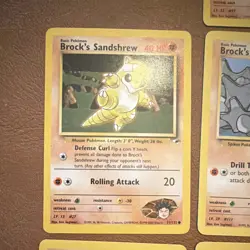 Pokemon TCG Gym Heroes Brock's Primeape/Vulpix/Sandshrew Lot (15) WOTC English - Image 5