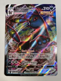 Pokemon TCG Evolving Skies - Umbreon VMAX Full Art Ultra Rare 095/203 NM - Image 1
