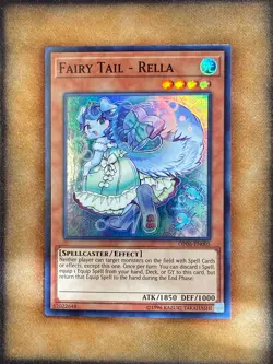 Yugioh Fairy Tail - Rella OP06-EN005 Super Rare NM - Image 1