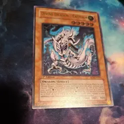 Yugioh Divine Dragon - Excelion SOI-EN033 Ultimate Rare 1st Ed VLP - Image 1