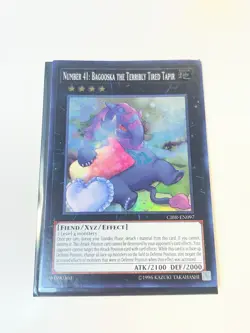 YuGiOh Number 41: Bagooska the Terribly Tired Tapir | CIBR-EN097 | Ultra/Unl NM - Image 3