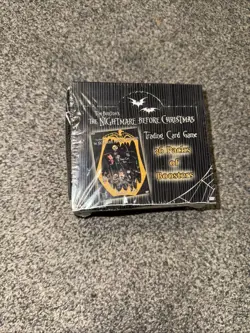Factory Sealed! Booster Box of NECA Nightmare Before Christmas Trading Card Game 634482326794 - Image 1