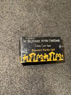 Factory Sealed! Booster Box of NECA Nightmare Before Christmas Trading Card Game 634482326794 - Image 2