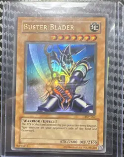 Konami Buster Blader Ultra Rare Holo Effect PSV-050 Pharaoh's Servant Unlimited… - Image 1