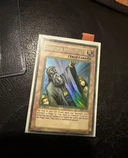 Yu-Gi-Oh! Solemn Judgement MRD-EN127 Ultra Rare 1st Edition LP-VLP (Max Faded) - Image 1