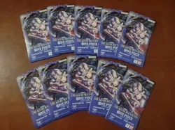 ONE PIECE TCG The Azure Sea’s Seven OP-14 Sleeved Booster Pack- Sealed Lot Of 10 - Image 1
