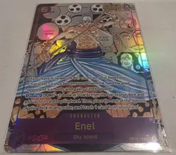 Bandai One Piece CCG Enel Sky Island Secret OP15-118 Manga - Image 3