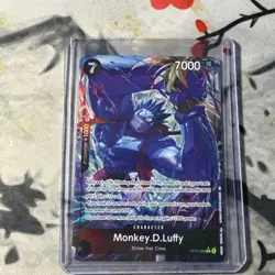 One Piece TCG English OP15-092 Monkey D Luffy Alt Art Parallel - Image 1