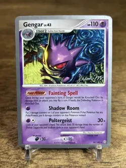Pokemon TCG 2009 World Championship Deck Jason Martinez Gengar Card 18/100 Rare - Image 1