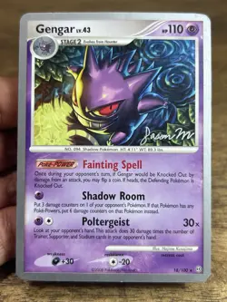 Pokemon TCG 2009 World Championship Deck Jason Martinez Gengar Card 18/100 Rare - Image 3
