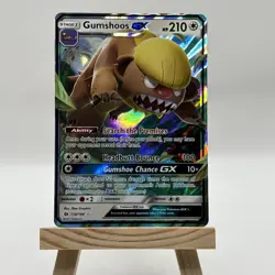 Gumshoos GX 110/149 Pokemon TCG Sun & Moon Ultra Rare Holo Card (Near Mint) - Image 1