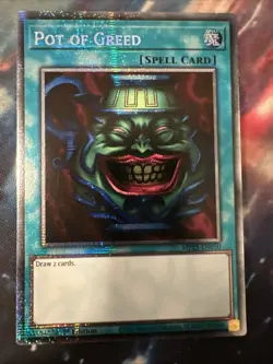 Idk What This Card Does, POT OF GREED STARLIGHT MP25 NM - Image 1